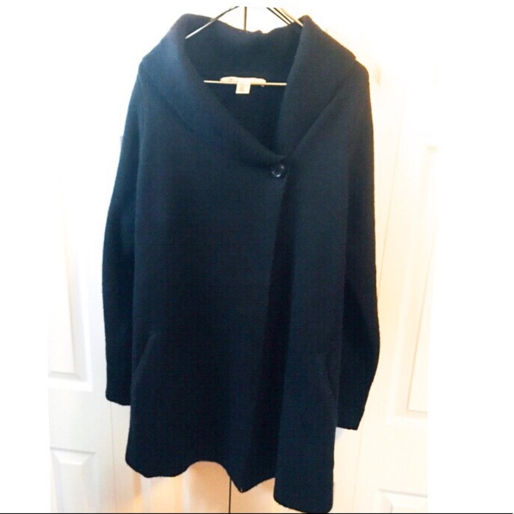 Max Studio Long Black Sweater